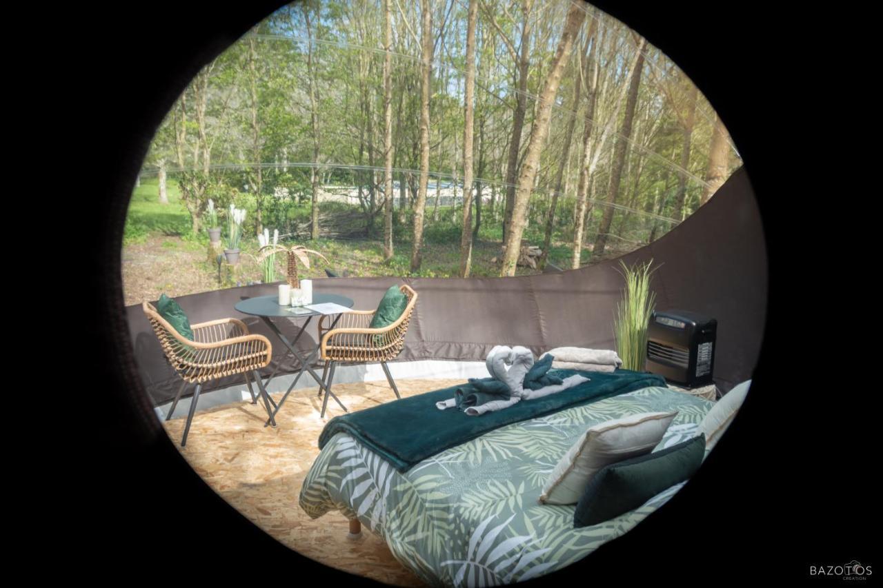 Saint-Évarzec Logement Insolite "Bubble Jungle" מראה חיצוני תמונה